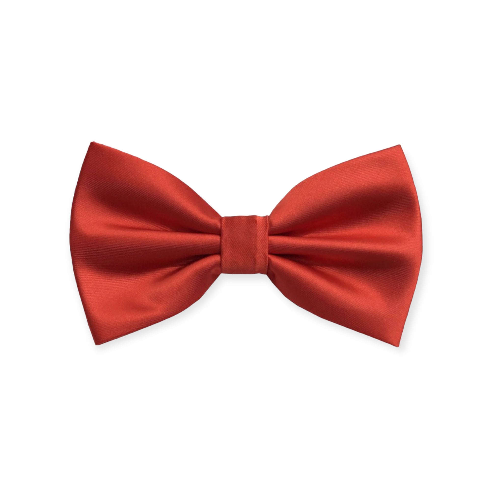 Solid Red Bow Tie and Hanky